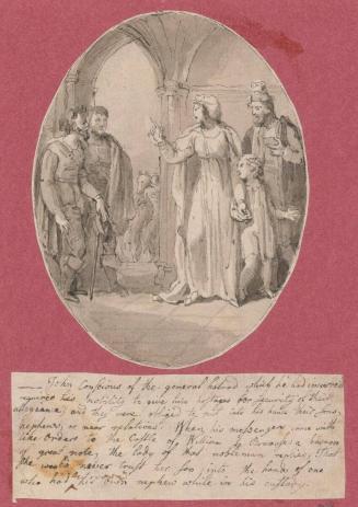 Illustration for Shakespeare's "King John"