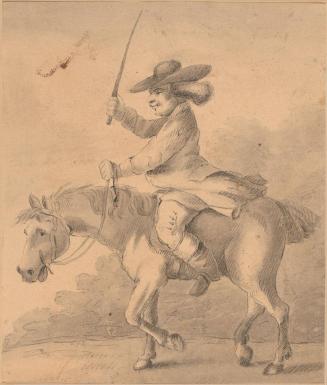 Illustration to "Academy for Grown Horsemen"