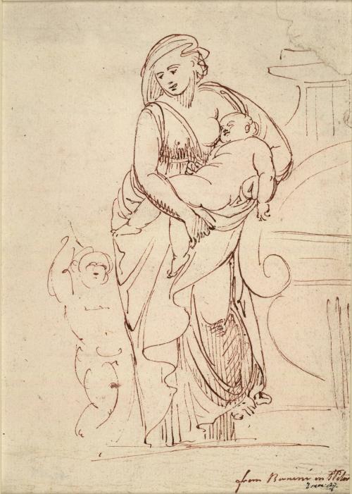 Study after Bernini