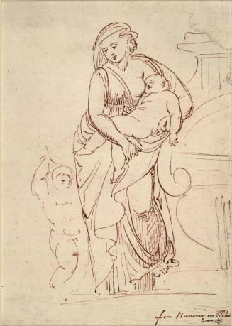 Study after Bernini