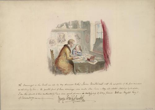 Frontispiece to Isaac Cruikshank's "Drolls"