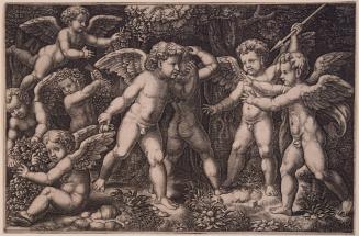Eight Putti Playing