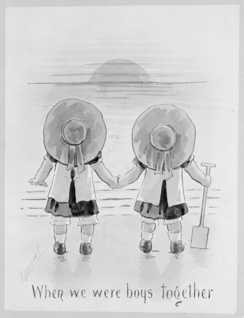 When we were boys together