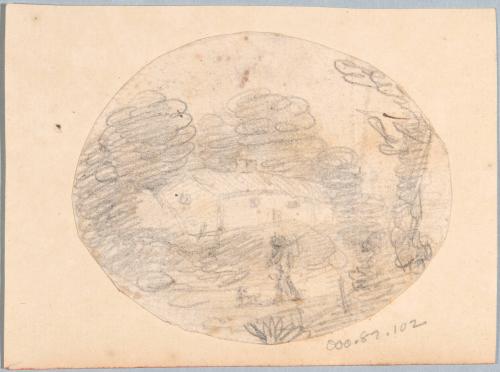 Drawing for Royal Seals or Costume Studies