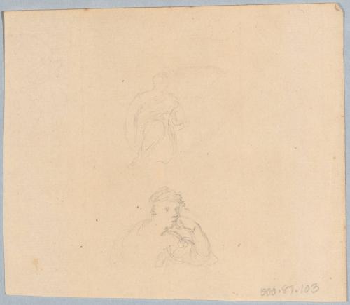 Drawing for Royal Seals or Costume Studies