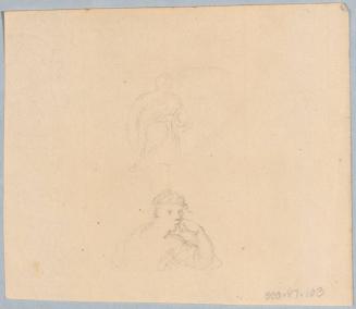 Drawing for Royal Seals or Costume Studies