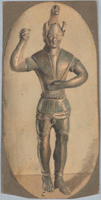 Drawing for Royal Seals or Costume Studies