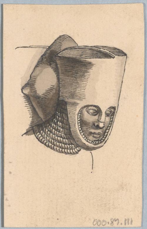 Drawing for Royal Seals or Costume Studies