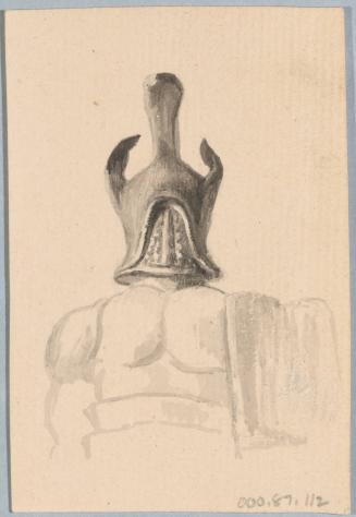 Drawing for Royal Seals or Costume Studies