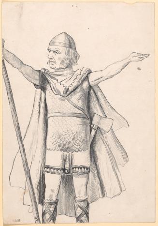 Cartoon Figure in Norse Armor
