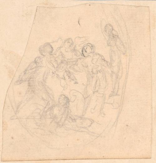 Drawing for Royal Seals or Costume Studies