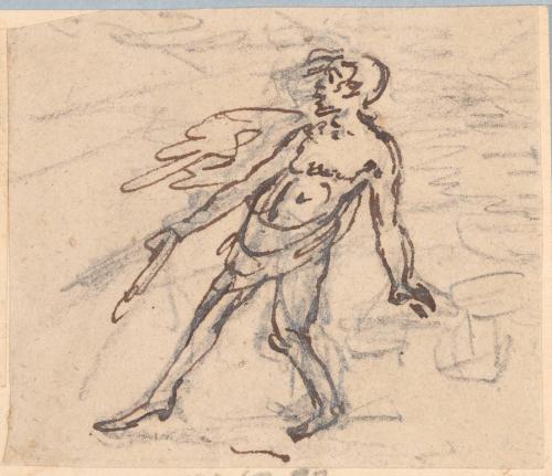 Drawing for Royal Seals or Costume Studies