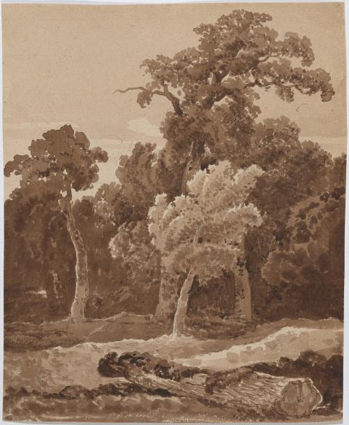 Vertical Landscape with Trees