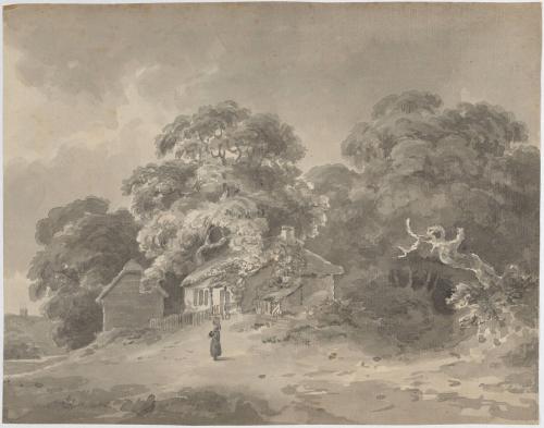 Cottage with Trees