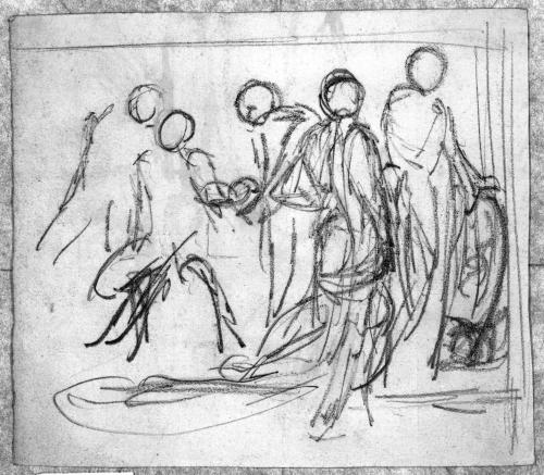 Portfolio of 100 Unmounted Sketches [pl. 6]