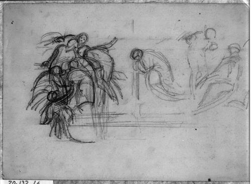 Portfolio of 100 Unmounted Sketches [pl. 16]