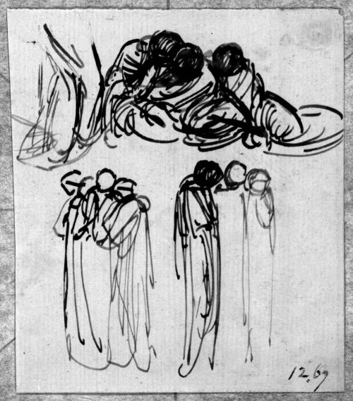Portfolio of 100 Unmounted Sketches [pl. 32]