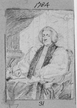 Sketches by E.F. Burney from pictures exhibited in the Royal Academy 1780-84 [no. 1 of 116 drawings]